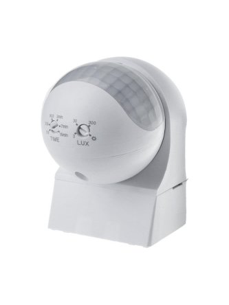 Czujnik Ruchu Ścienny 180st Ruchoma Główka Biały V-TAC VT-8028 2