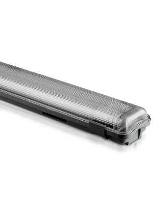 Oprawa Hermetyczna LED V-TAC PC/PC 2x150cm (2 x 22W) (Tuby LED w zestawie) VT-15022 6400K 4000lm