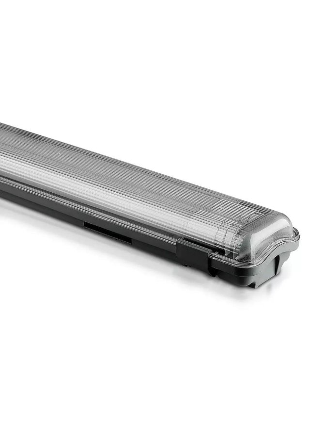 Oprawa Hermetyczna LED V-TAC PC/PC 2x150cm (2 x 22W) (Tuby LED w zestawie) VT-15022 6400K 4000lm