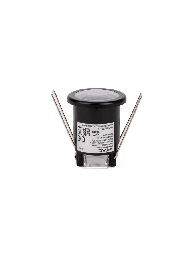 Czujnik Ruchu V-TAC Sufitowy 360st fi50 400W Czarny VT-8092 5 Lat Gwarancji