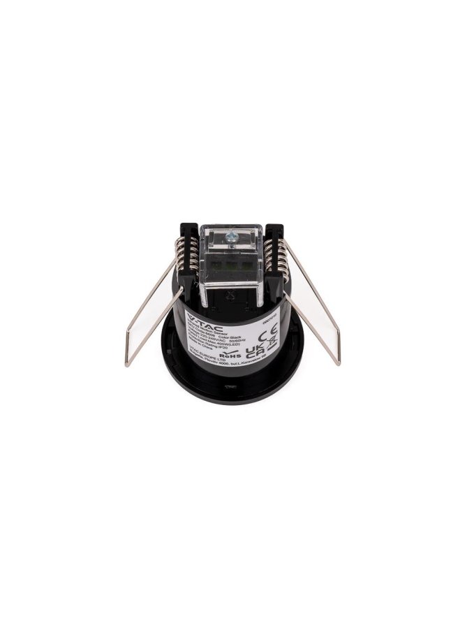 Czujnik Ruchu V-TAC Sufitowy 360st fi50 400W Czarny VT-8092 5 Lat Gwarancji