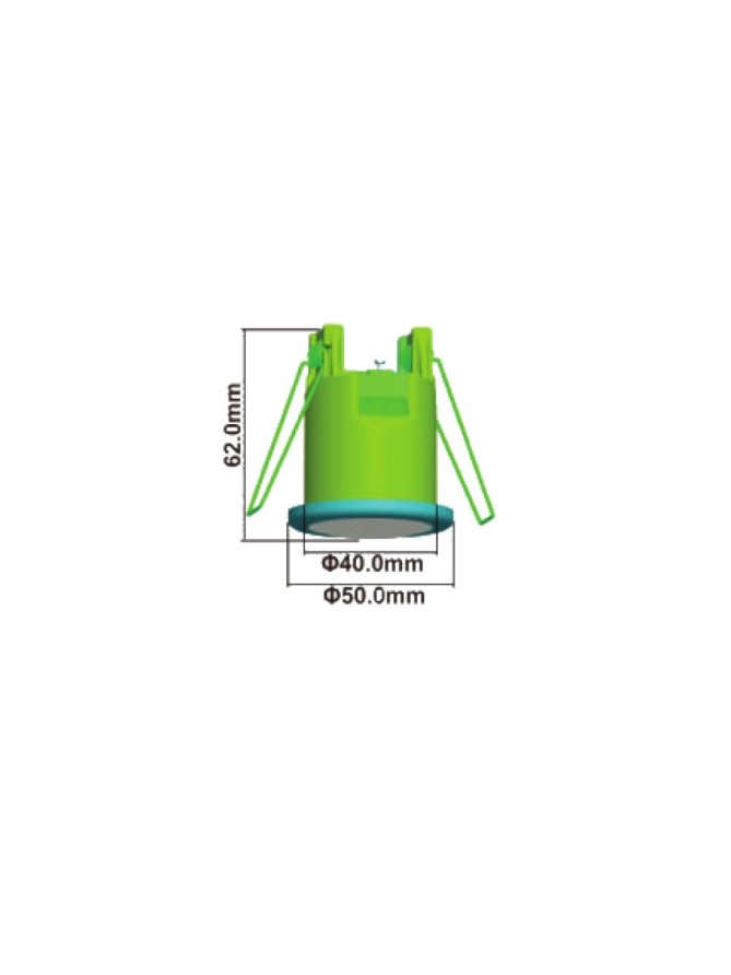 Czujnik Ruchu V-TAC Sufitowy 360st fi50 400W Czarny VT-8092 5 Lat Gwarancji