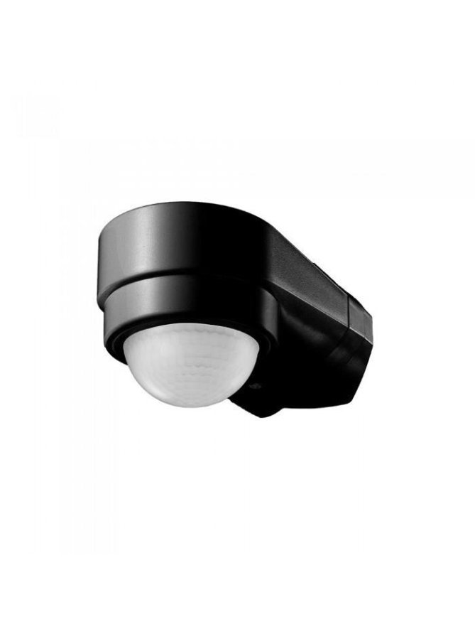 Czujnik Ruchu V-TAC Narożny 240st 600W IP65 Czarny VT-8094