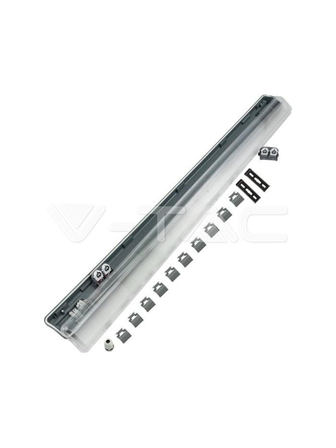 Oprawa Hermetyczna Korpus V-TAC Pod Tuby LED T8 2x120cm IP65 VT-12023