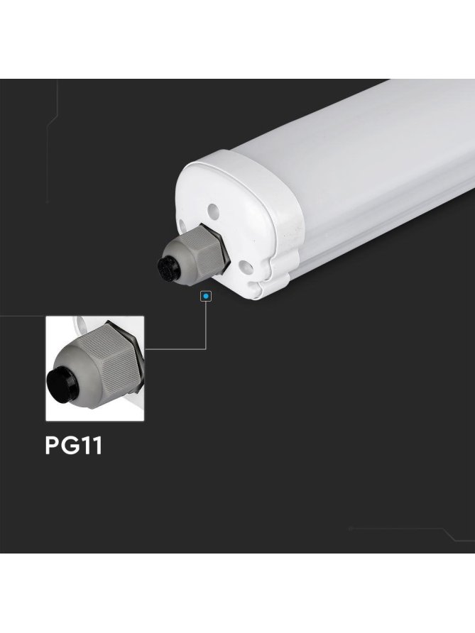 Oprawa Hermetyczna LED V-TAC G-SERIES 120cm 36W 120Lm/W VT-1249 4000K 4320lm