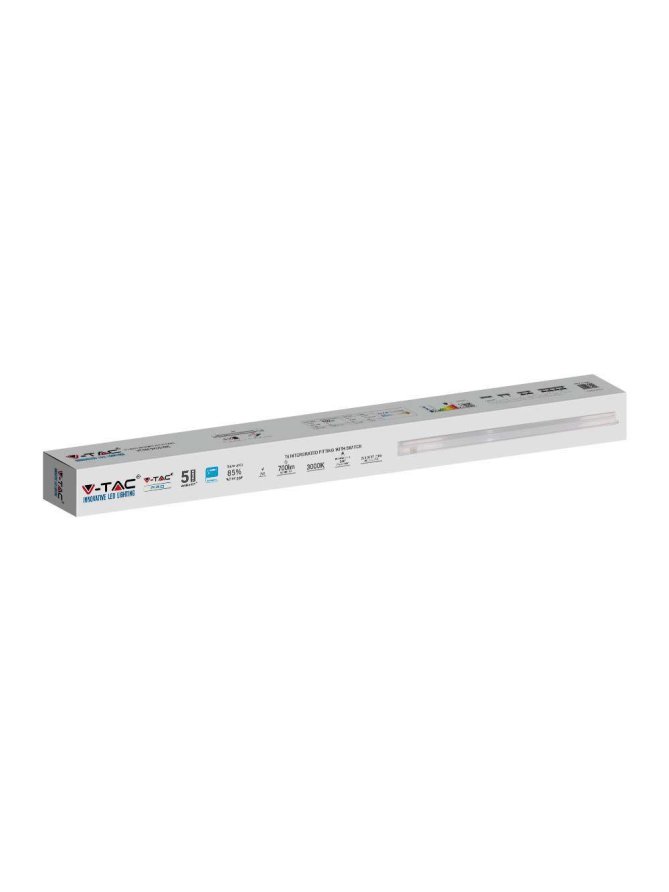 Belka LED V-TAC SAMSUNG CHIP 7W 60cm z włącznikiem VT-065 3000K 700lm 5 Lat Gwarancji