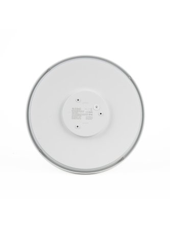 Plafon V-TAC 30W LED Okrągły IP44 Czujnik Ruchu Mikrofalowy 42cm Biały VT-8630S-W-RD 4000K 3000lm 2