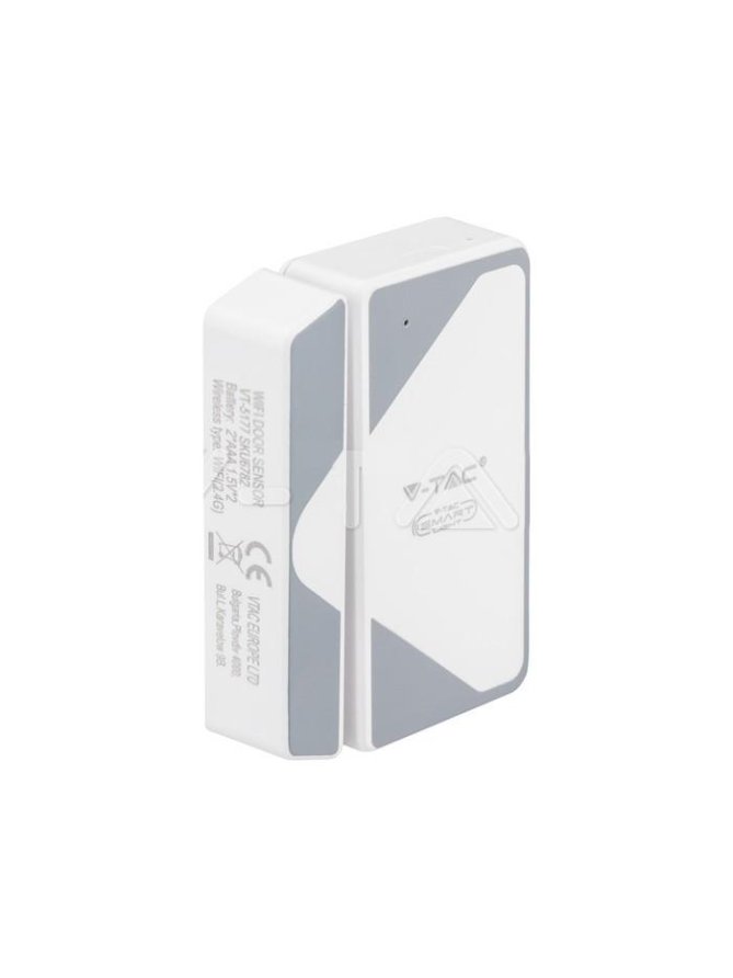 Czujnik Ruchu Otwarcia Drzwi Okna WiFi Biały SMART Google Home ALEXA V-TAC VT-5177