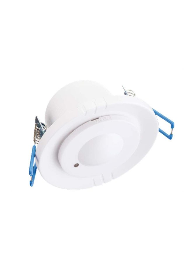 Czujnik Ruchu Mikrofalowy V-TAC Sufitowy Podtynkowy 360st fi80 1200W Biały VT-80360 5 Lat Gwarancji