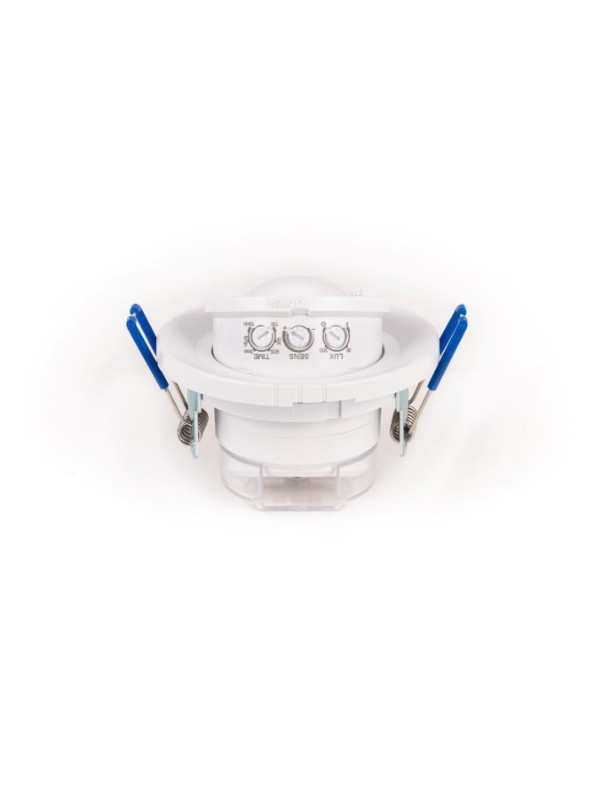 Czujnik Ruchu Mikrofalowy V-TAC Sufitowy Podtynkowy 360st fi80 1200W Biały VT-80360 5 Lat Gwarancji