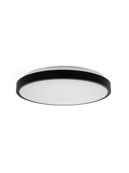 Plafon V-TAC 18W LED Okrągły 25cm Natynkowy IP44 Czarny VT-8618B 3000K 1830lm