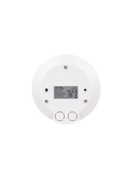 Czujnik Ruchu Obecności 360st V-TAC Natynkowy Sufitowy SLIM 25mm 360st fi76 1000W Biały VT-81014 5 Lat Gwarancji