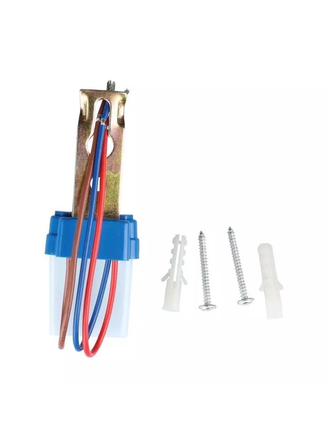 Czujnik Zmierzchu Światła 6A 1400W 5-15LUX V-TAC VT-8019