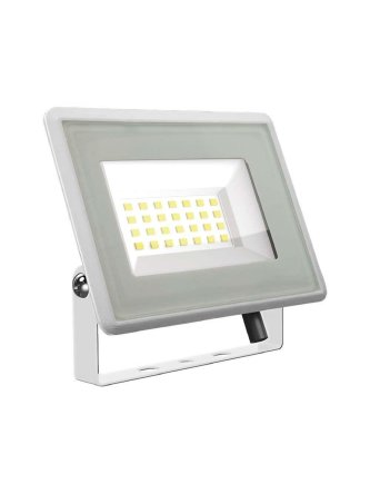 Projektor LED V-TAC 20W SMD F-CLASS Biały VT-4924-W 6500K 1650lm