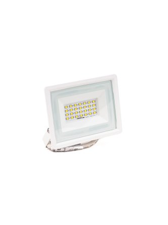 Projektor LED V-TAC 20W SMD F-CLASS Biały VT-4924-W 6500K 1650lm 2