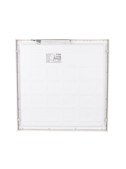 Panel LED V-TAC 36W 600x600 LED Backlight 33mm 120Lm/W 3w1 Natynkowy/Podtynkowy VT-61037 4000K 4320lm