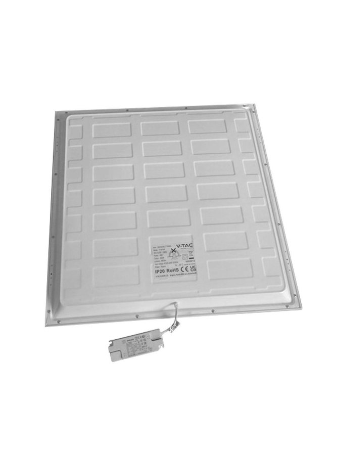 Panel LED V-TAC 40W 600x600 LED Backlight 33mm 120Lm/W Zasilacz PHILIPS VT-61040 4000K 4800lm 5 Lat Gwarancji