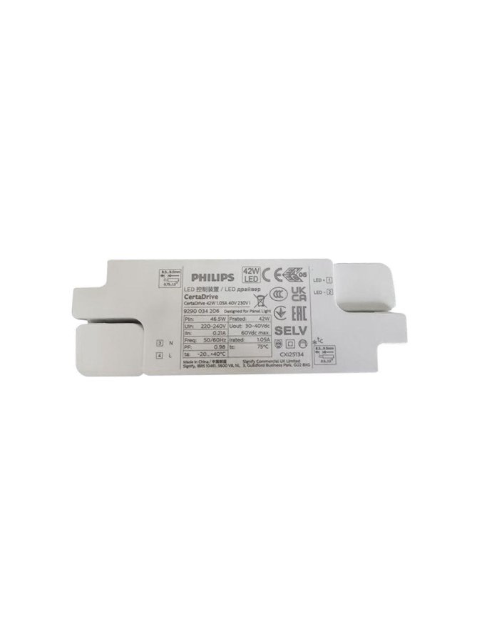 Panel LED V-TAC 40W 600x600 LED Backlight 33mm 120Lm/W Zasilacz PHILIPS VT-61040 4000K 4800lm 5 Lat Gwarancji