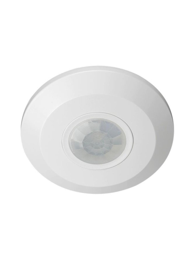 Czujnik Ruchu 360st V-TAC Natynkowy Sufitowy SLIM 24mm Okrągły Biały VT-81011 5 Lat Gwarancji