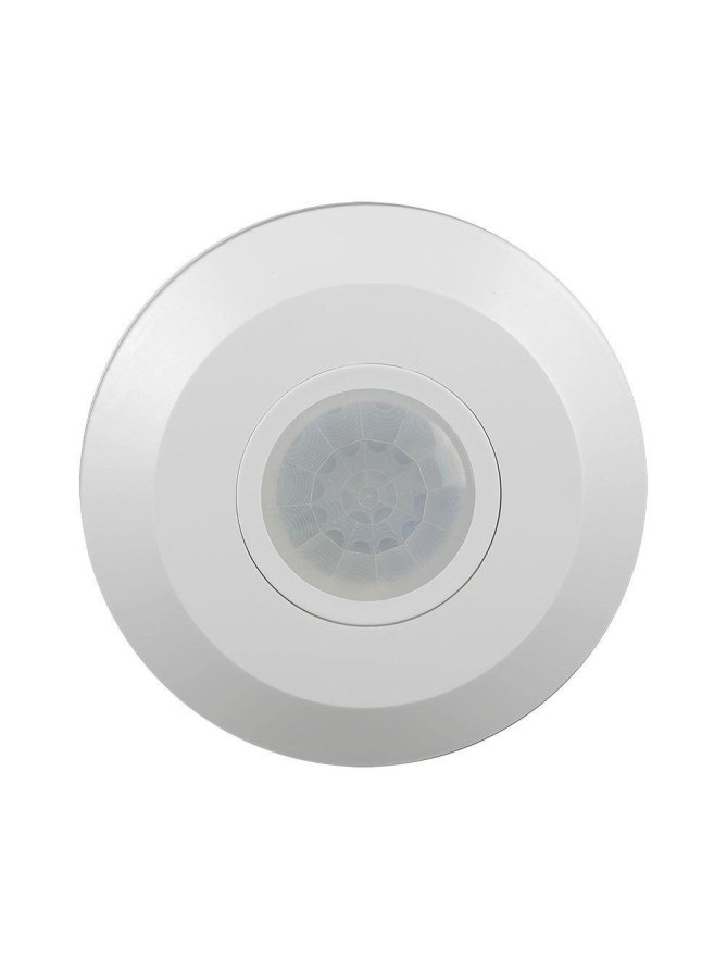Czujnik Ruchu 360st V-TAC Natynkowy Sufitowy SLIM 24mm Okrągły Biały VT-81011 5 Lat Gwarancji