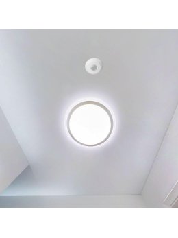 Czujnik Ruchu 360st V-TAC Natynkowy Sufitowy SLIM 24mm Okrągły Biały VT-81011 5 Lat Gwarancji