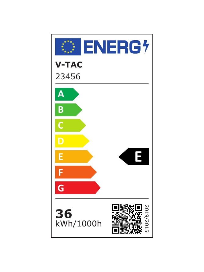 Panel LED V-TAC 36W 600x600 LED Backlight Hermetyczny IP65 120Lm/W VT-6235 4000K 4320lm 5 Lat Gwarancji