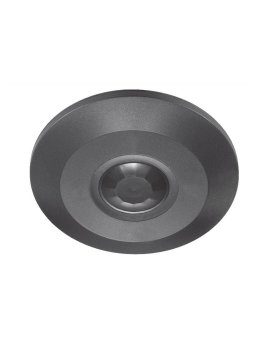 Czujnik Ruchu 360st V-TAC Natynkowy Sufitowy SLIM 24mm Czarny FULL BLACK V-TAC VT-8027