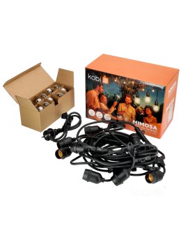Girlanda MIMOSA LED SET 10m 10x1W E27 Kobi