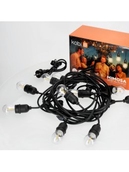 Girlanda MIMOSA LED SET 10m 10x1W E27 Kobi