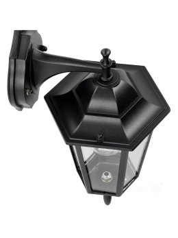 Kinkiet ogrodowy LO4102 1xE27 IP54 czarny Kobi