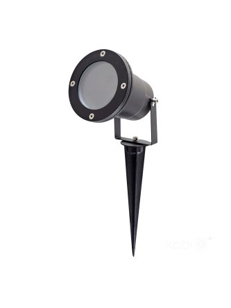 Lampa ogrodowa BLAKE 2 1xGU10 IP65 czarna Kobi