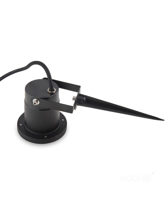 Lampa ogrodowa BLAKE 2 1xGU10 IP65 czarna Kobi