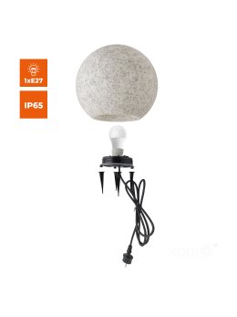 Lampa ogrodowa GARDEN BALL L 1xE27 IP65 Kobi