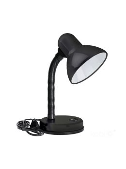 Lampka biurkowa ŚMIESZEK 1xE27 czarna Kobi