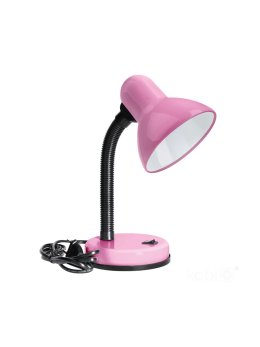 Lampka biurkowa ŚMIESZEK 1xE27 różowa Kobi