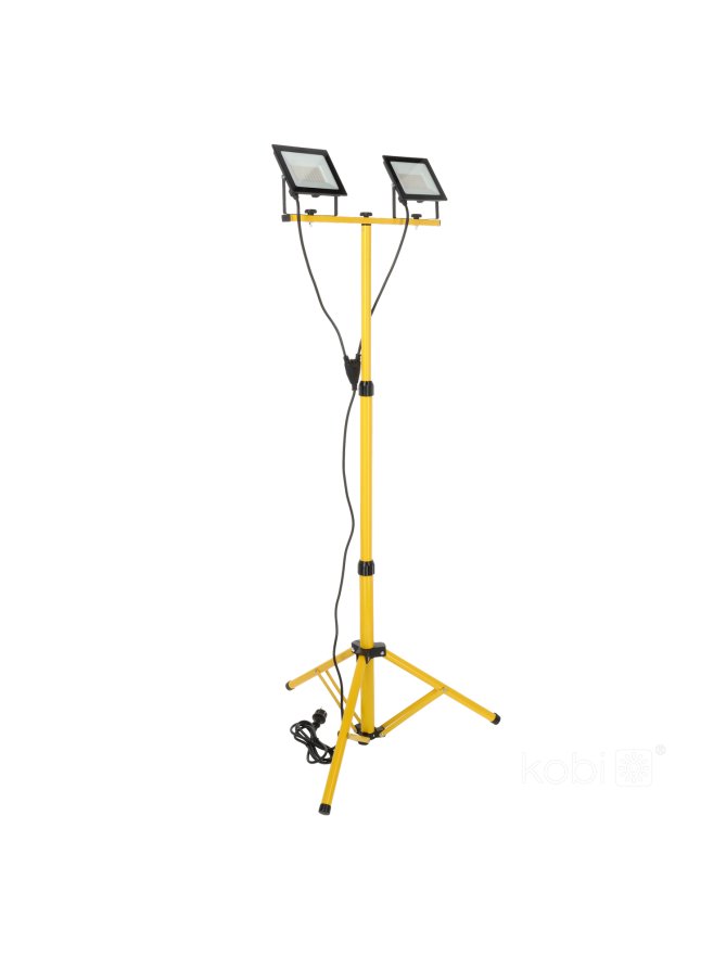 Naświetlacz LED TIGRA TRIPOD 2x50W 4000K IP54 Kobi