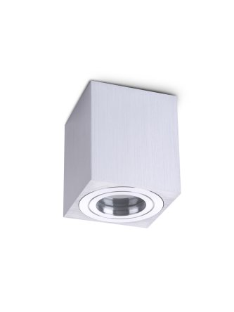 Oprawa do nabudowania AQUARIUS 1xGU10 kwadrat IP44 chrom Kobi