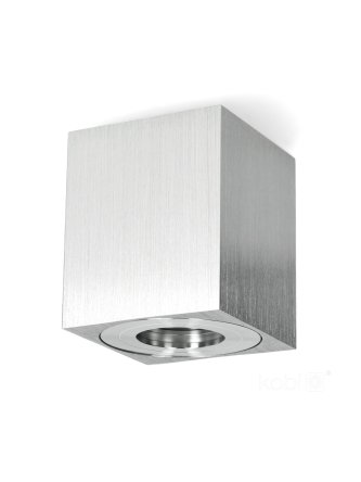 Oprawa do nabudowania AQUARIUS 1xGU10 kwadrat IP44 chrom Kobi 2