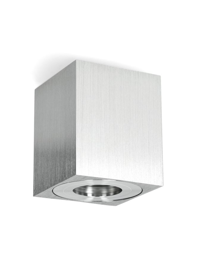 Oprawa do nabudowania AQUARIUS 1xGU10 kwadrat IP44 chrom Kobi