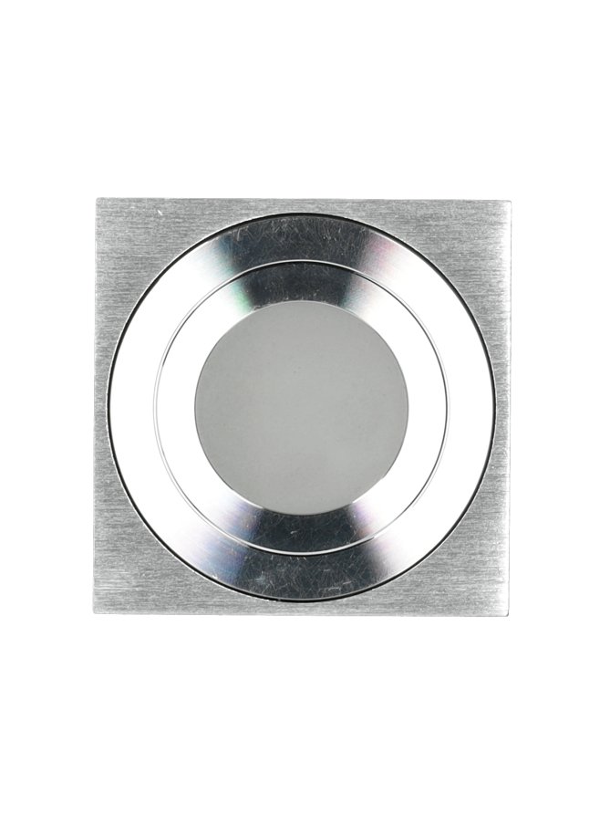 Oprawa do nabudowania AQUARIUS 1xGU10 kwadrat IP44 chrom Kobi