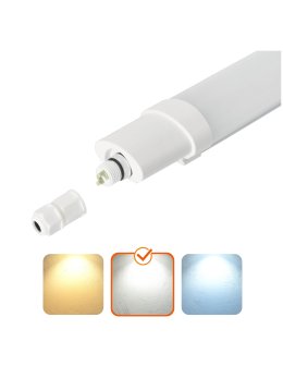 Oprawa hermetyczna LED CORTEZ FC 36W 4000K IP65 Kobi