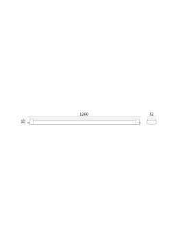Oprawa hermetyczna LED CORTEZ FC 36W 4000K IP65 Kobi
