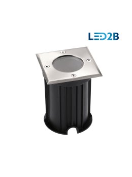 Oprawa najazdowa INGRESS 1xGU10 kwadratowa IP67 LED2B