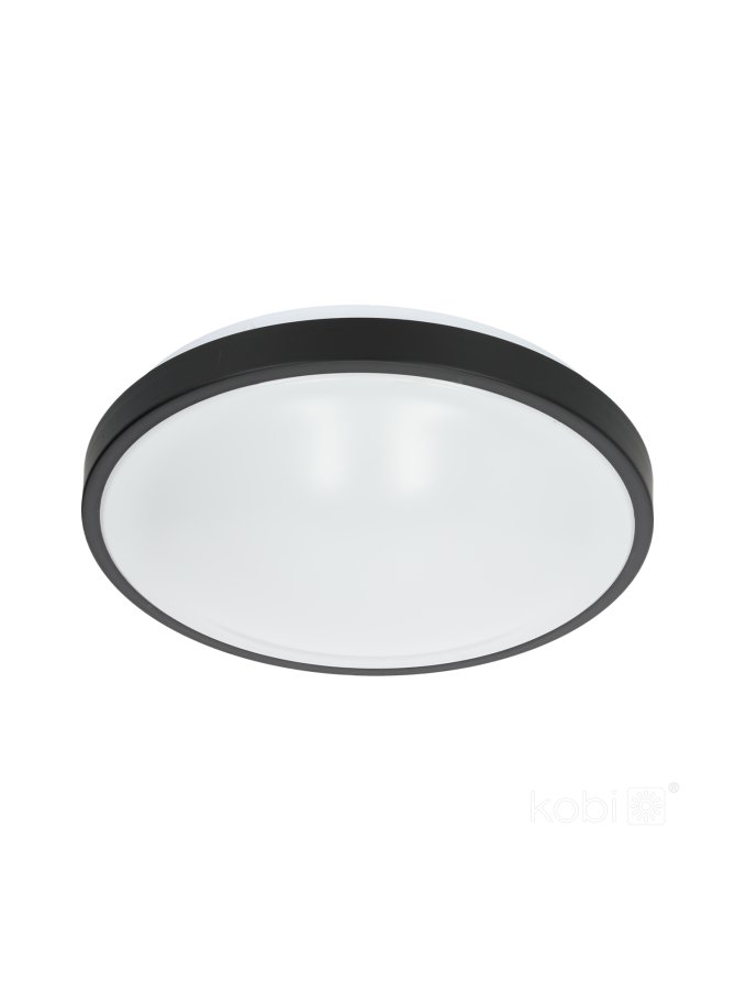 Plafon ROMERO 2xE27 czarna Kobi