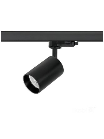 Reflektor szynowy 3-obwodowy NEXTRACK S-LINE N1 1xGU10 czarny Kobi