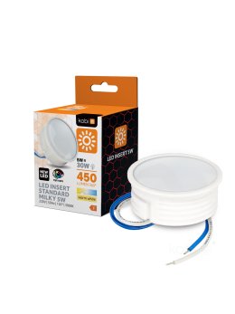 Wkład LED INSERT 5W 3000K mleczny Kobi