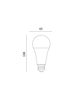 Żarówka LED GS 18W E27 6000K Kobi