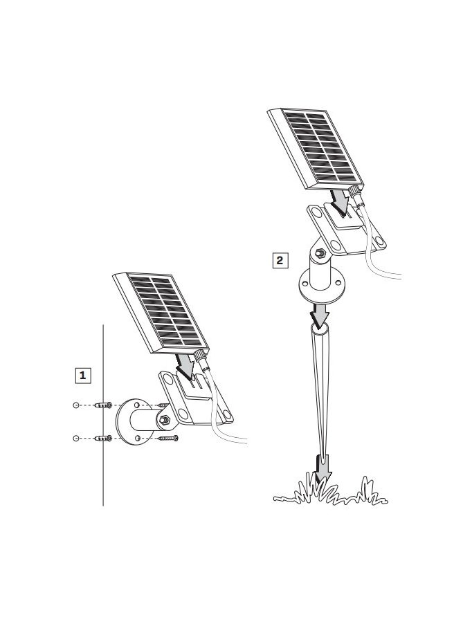 Zestaw łańcuch świetlny LED  solarny 328656 GoldLux - LEDco.pl