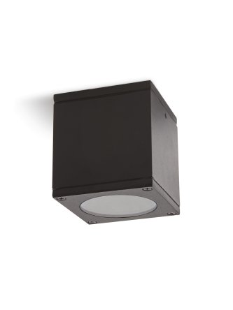 Lampa ogrodowa QUAZAR 17 1xGU10 IP44 czarna Kobi