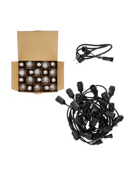 Girlanda BAJA LED SET 20x1W E27 10m  Kobi Design